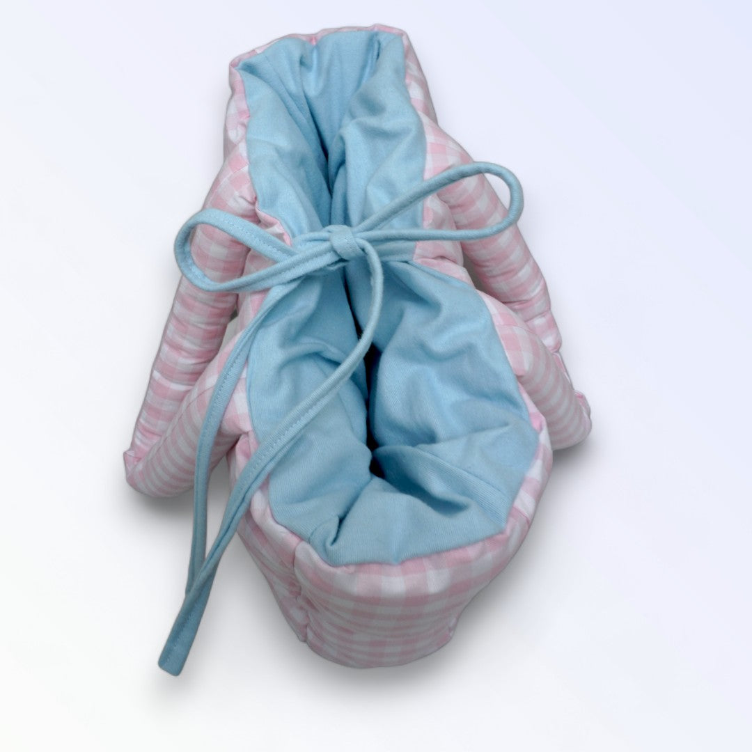 Puffer Bag rosa/blue