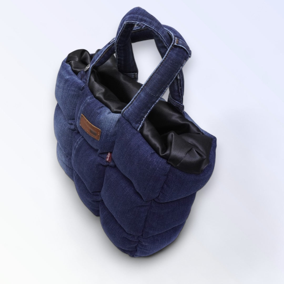 Puffer Bag denim