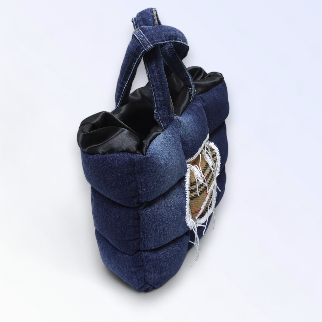 Puffer Bag denim