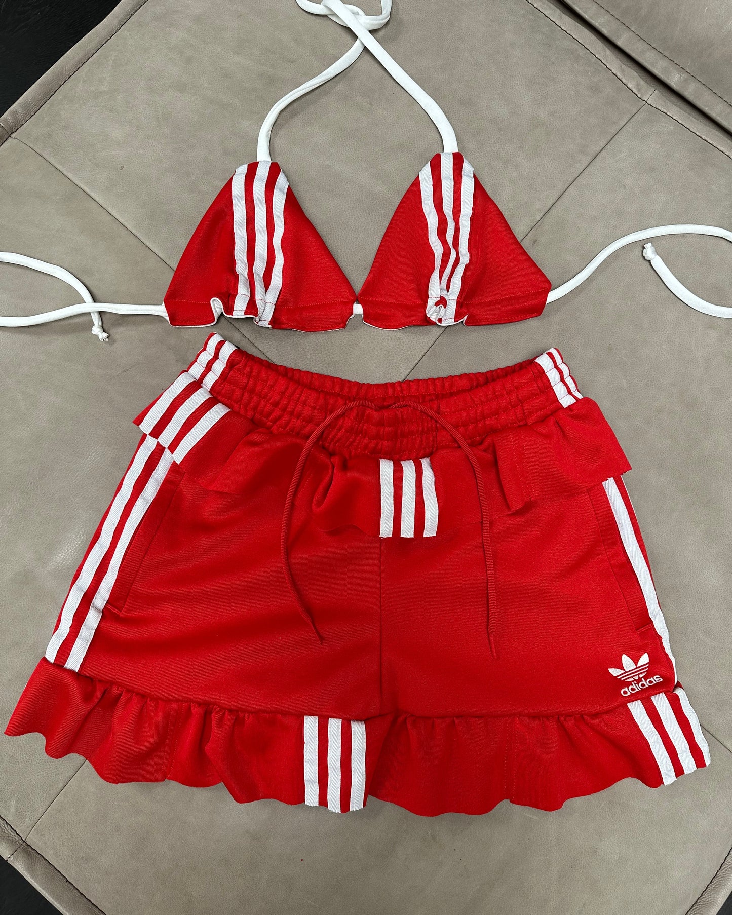 Skirt & bikini top set