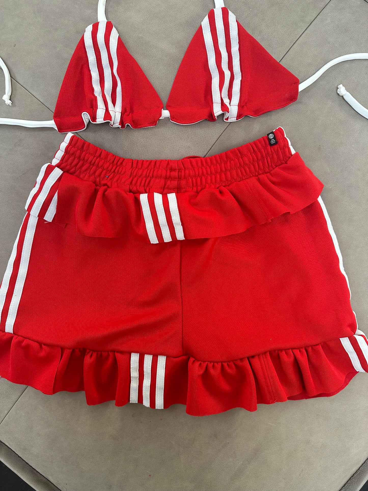 Skirt & bikini top set