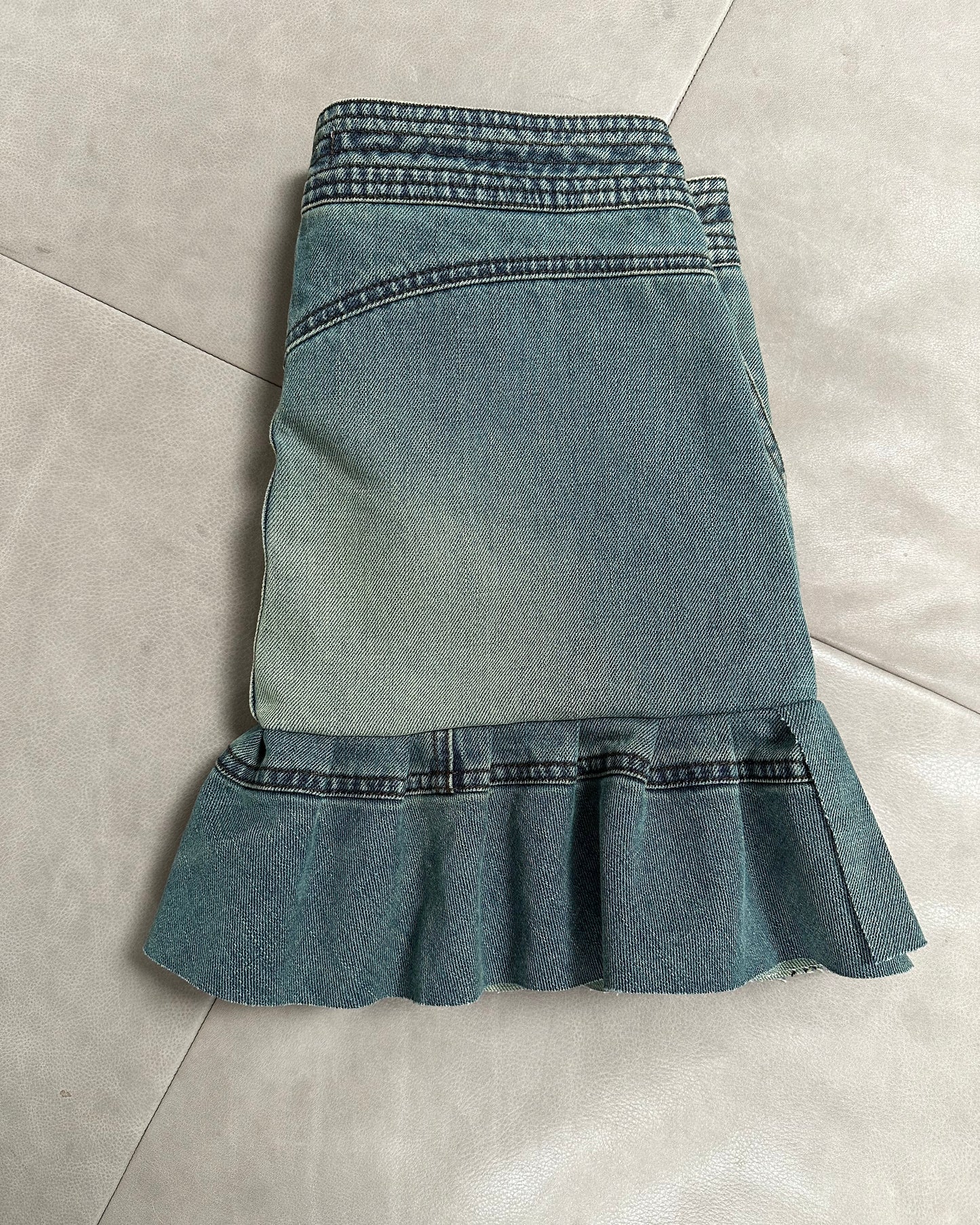 Reworked Denim Skirt Nr.2