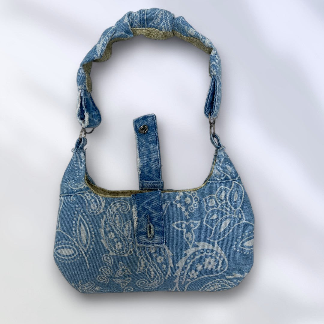 Reworked Denim shoulder bag