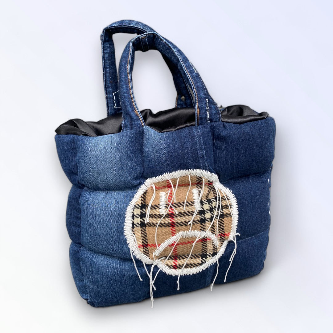 Puffer Bag denim