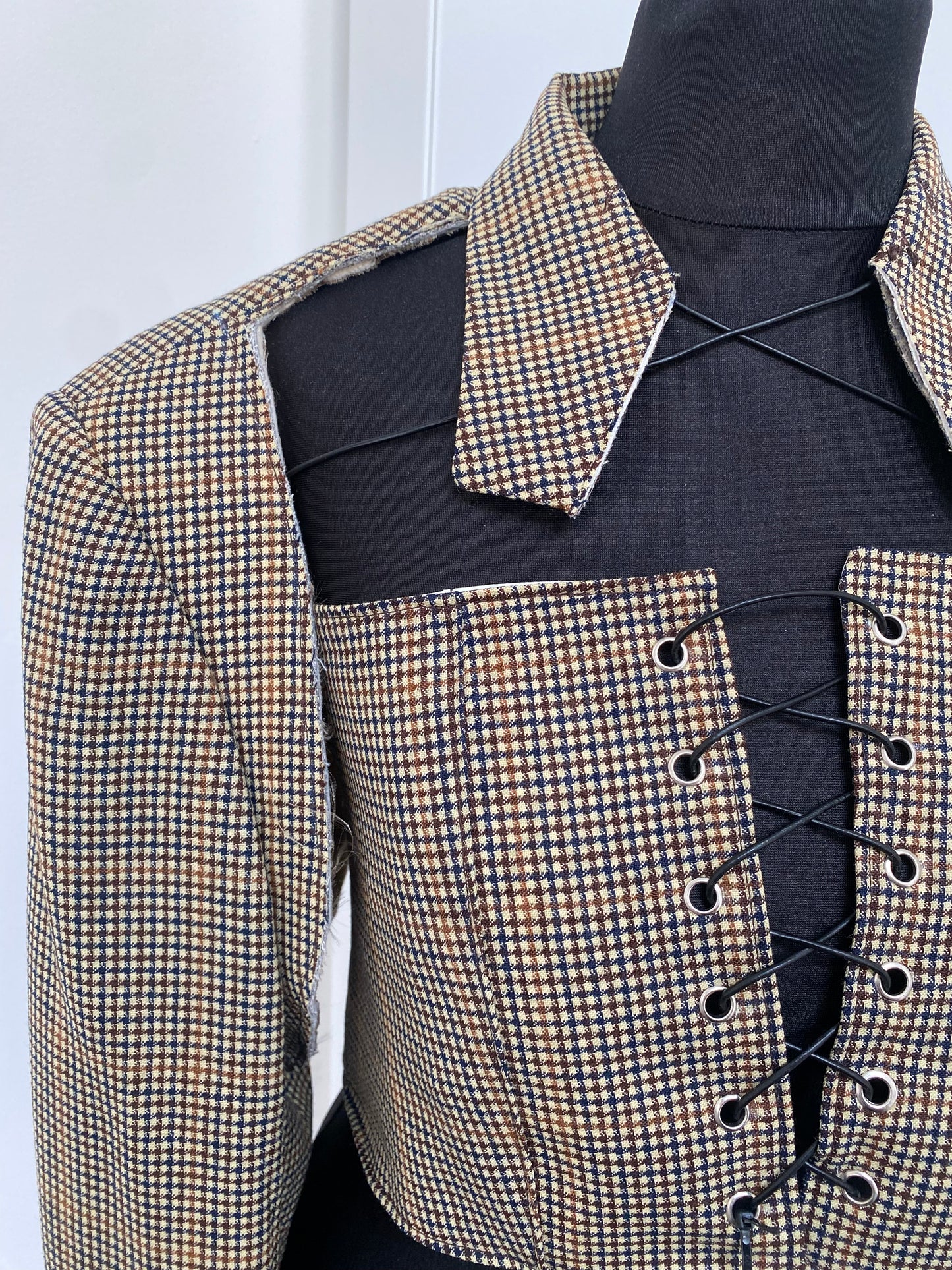 Messy Reworked Blazer Set