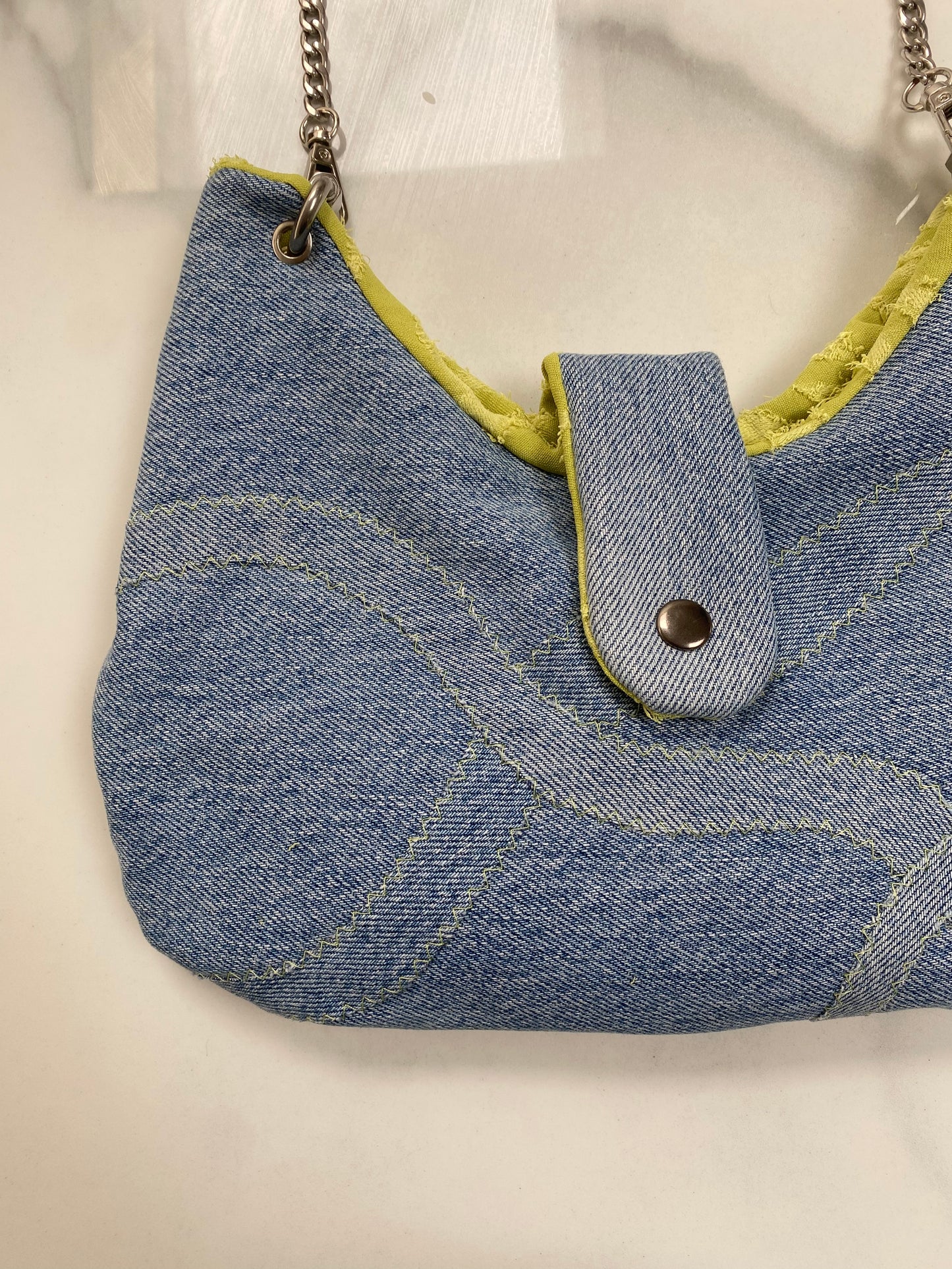 Reworked Denim Shoulder Bag